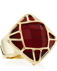 Kendra Scott Ruthie Cage Ring Red Size 7