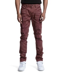 PRPS Elysia Stretch Jeans In Maroon At Nordstrom