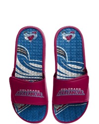 FOCO Colorado Avalanche Wordmark Gel Slide Sandals