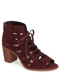 Vince Camuto Tressa Perforated Lace Up Sandal