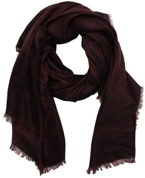 Wool scarf Gucci Burgundy in Wool - 31047097