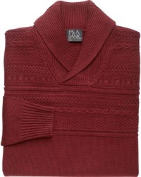 Classic Collection Cotton Shawl Collar Sweater