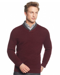 Club Room Merino Wool Double Shawl Collar Sweater Only At Macys