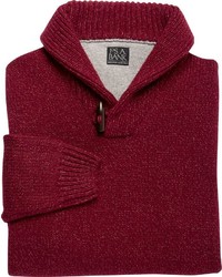 Executive Lambswool Shawl Collar Sweater