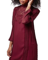 Topshop Victoriana Lace Shift Dress