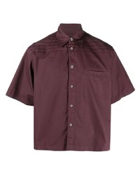 Undercover Shirred Short Sleeve Shirt
