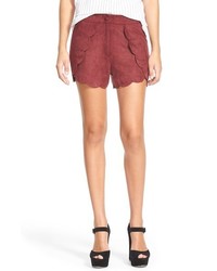 Leith Faux Leather Shorts