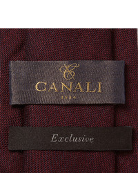 Canali 8cm Silk And Cashmere Blend Tie