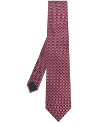 Lanvin Diamond Patterned Tie