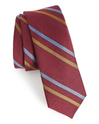 The Tie Bar Pep Stripe Tie