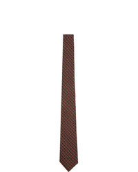Burberry Red Silk Manston Tie