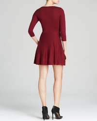French Connection Sweater Dress Sydney Knits Solid Fit And Flare