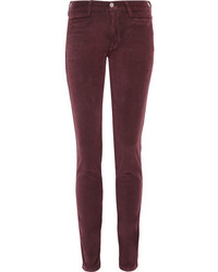 MiH Jeans The Ellsworth Mid Rise Stretch Corduroy Skinny Jeans