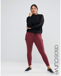 Asos Curve Curve Stretch Skinny Pant With Patch Pockets