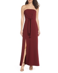 Harlyn Strapless Knot Gown