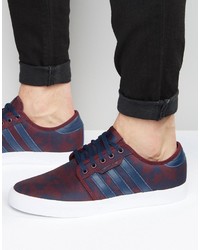 Adidas Skateboarding Adidas Originals Seeley Sneakers In Red B27342