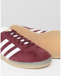 adidas Originals Gazelle Sneakers In Red Bb5505