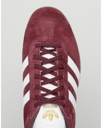 adidas Originals Gazelle Sneakers In Red Bb5505