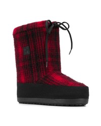 Woolrich Checked Eskimo Boots