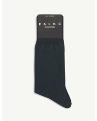 Falke Burgundy Durable Airport Knitted Socks
