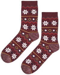 Christmas Fairisle Socks