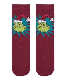 Christmas Grinch Socks