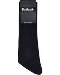 Pantherella Short Ribbed Cotton Socks