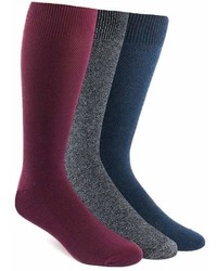 The Tie Bar Solid Texture Sock Pack