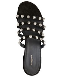 Balenciaga Studded Slide Sandal