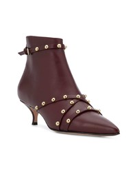 RED Valentino Rockstud Ankle Boots