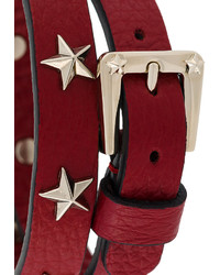 RED Valentino Star Studded Double Bracelet