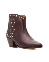 Isabel Marant Studded Western Low Boots