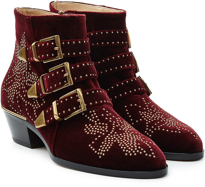 Chloe susanna 2024 suede boots