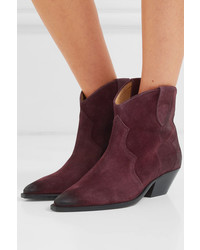 Isabel Marant Dewina Suede Ankle Boots