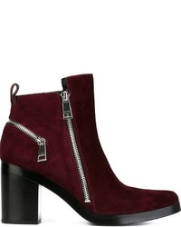 Kenzo Zip Detail Ankle Boots