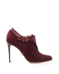 Paul Andrew Monaco Leather And Suede Ankle Boots