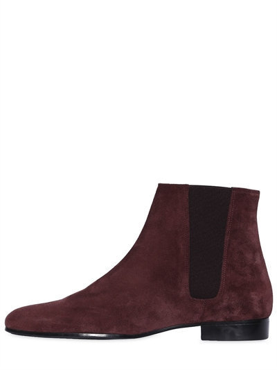 Suede Lace-up Ankle Boots Luisaviaroma Men Shoes Boots Ankle Boots 