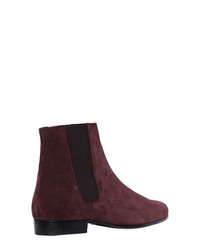 The Kooples Suede Leather Chelsea Boots