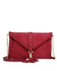 Milly Astor Suede Clutch