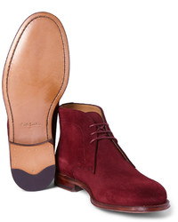 Paul Smith Shoes Accessories Morgan Suede Chukka Boots