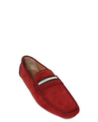 bally burgundy shoes