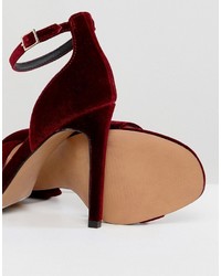 Asos Hang Time Barely There Heeled Sandals