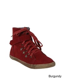 Blossom Cassey 23 High Top Lace Up Front Casual Sneakers