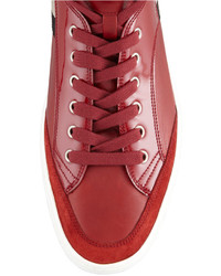 Bally Oldani Mixed Leather High Top Sneaker