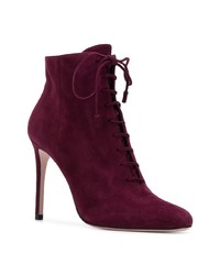 Prada Lace Up Ankle Boots