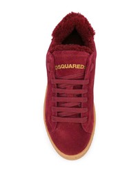 Dsquared2 Shearling Lined Sneakers