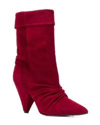 The Seller Ruched Ankle Boots