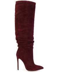 Gianni Renzi Ruched Detail Mid Calf Boots