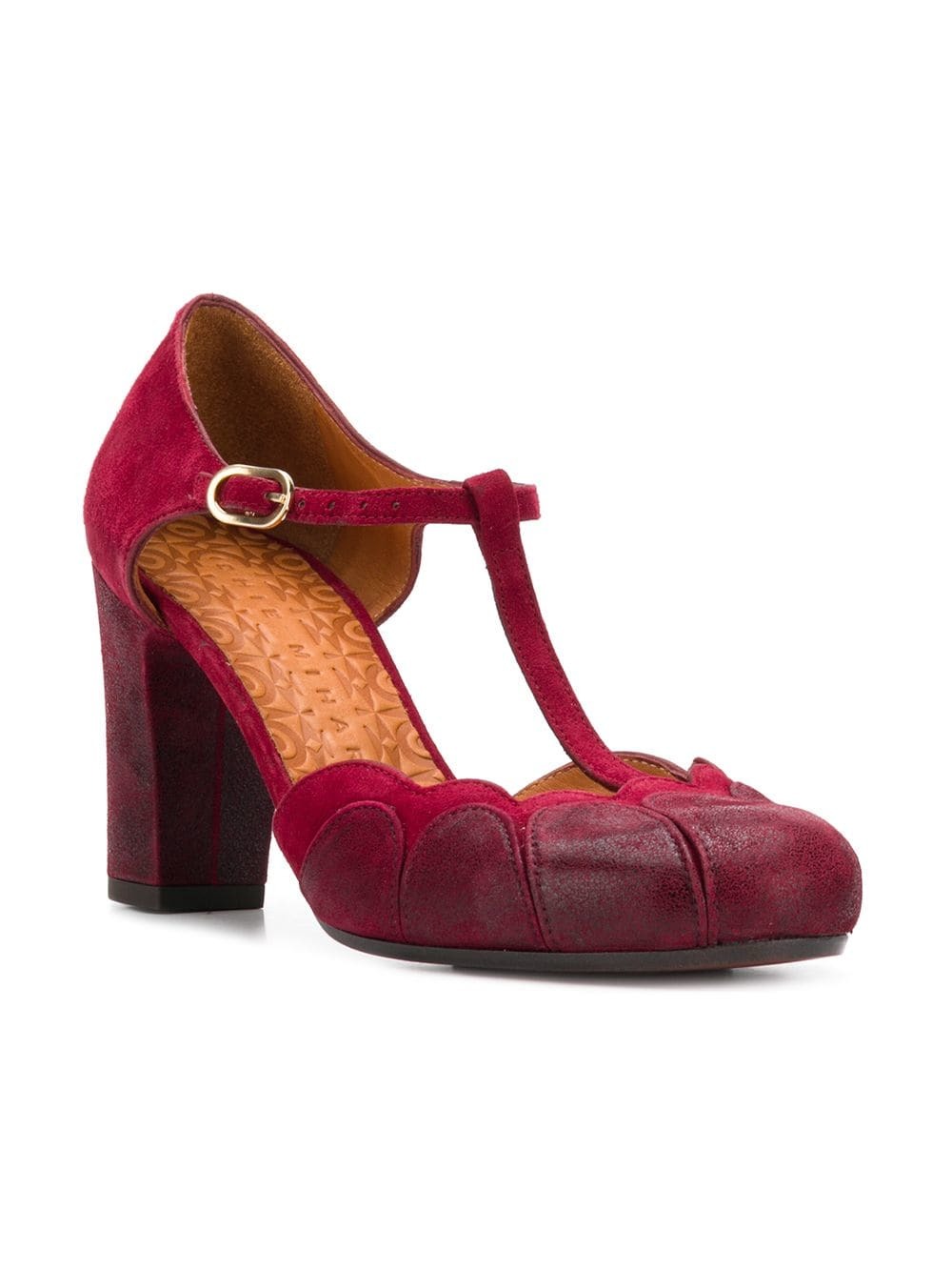 Chie Mihara Kasia T Bar Pumps, $235 | farfetch.com | Lookastic