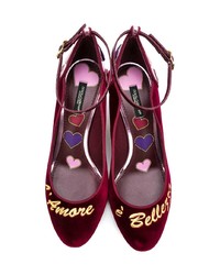 Dolce & Gabbana Lamore Heart Pumps